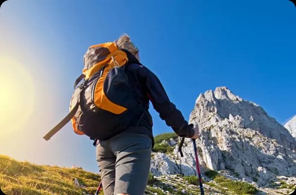 Traveller exploring a new destination